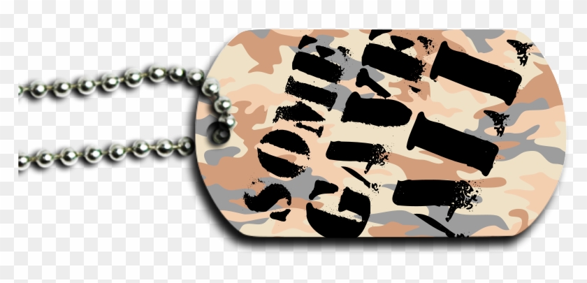 Some Gave All Dog Tag - Hot Kiss Clipart