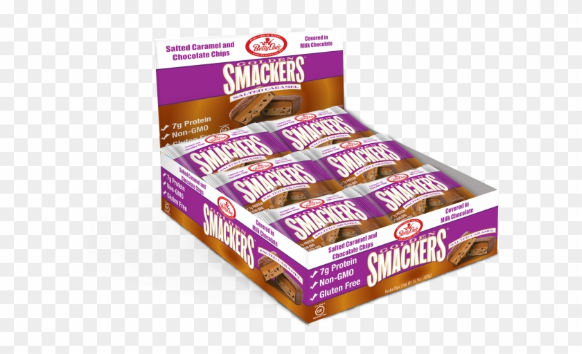 Golden Smackers Salted Caramel - Hard Candy Clipart #3958191