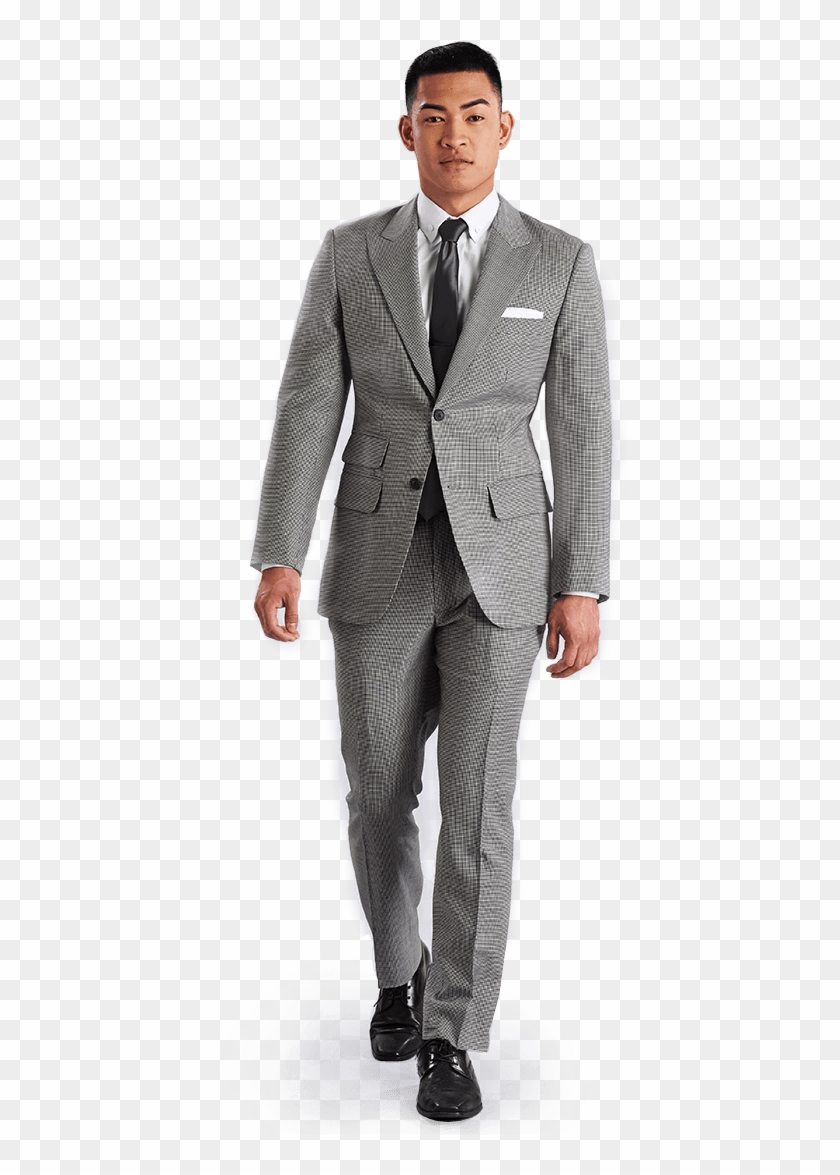 Our Suits Are Made From Fine Wools With Functional - Man Is Suit Standing Clipart #3958196