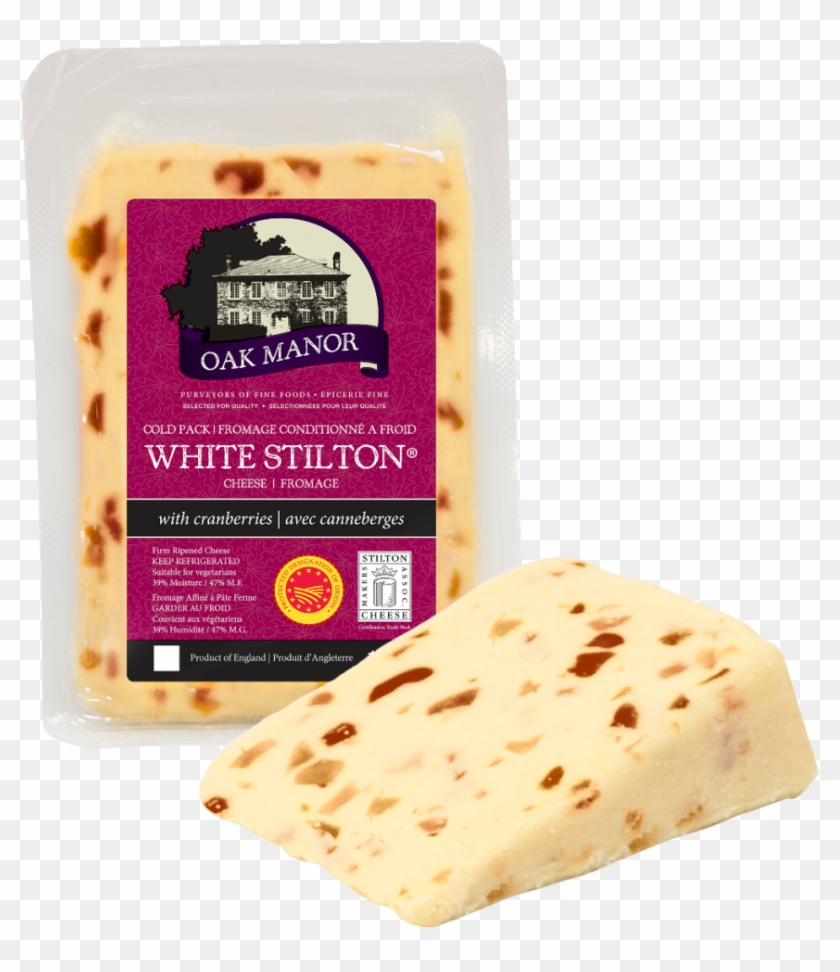Oak Manor White Stilton & Cranberry - Lefse Clipart