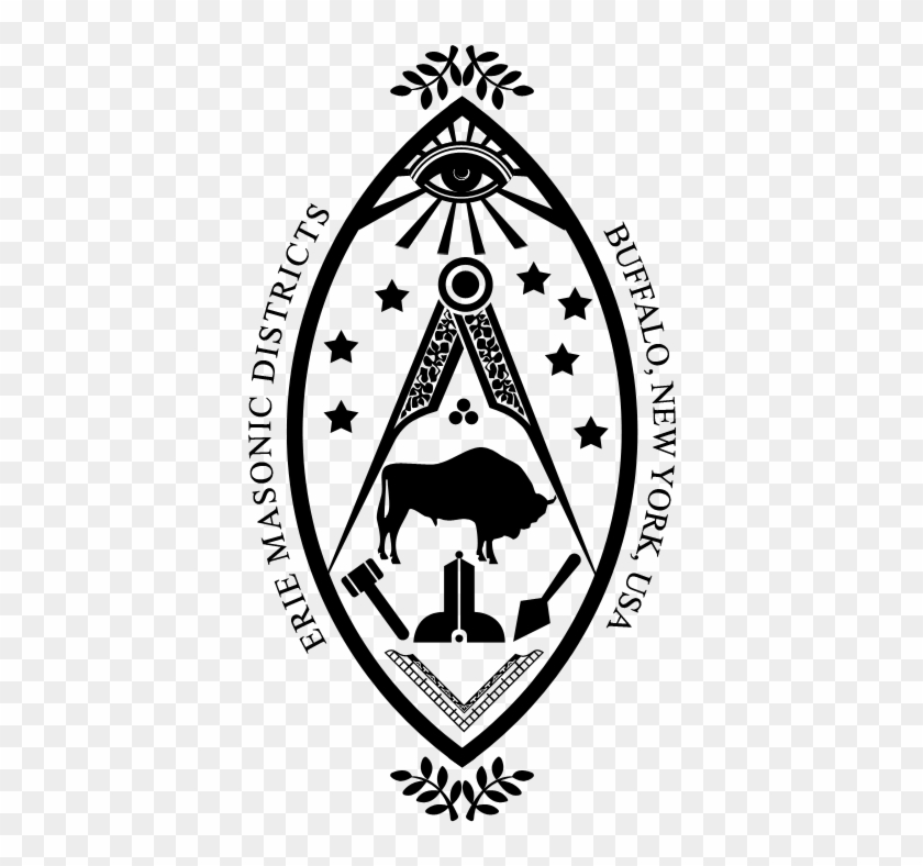 Erie County Masons - Emblem Clipart #3958370