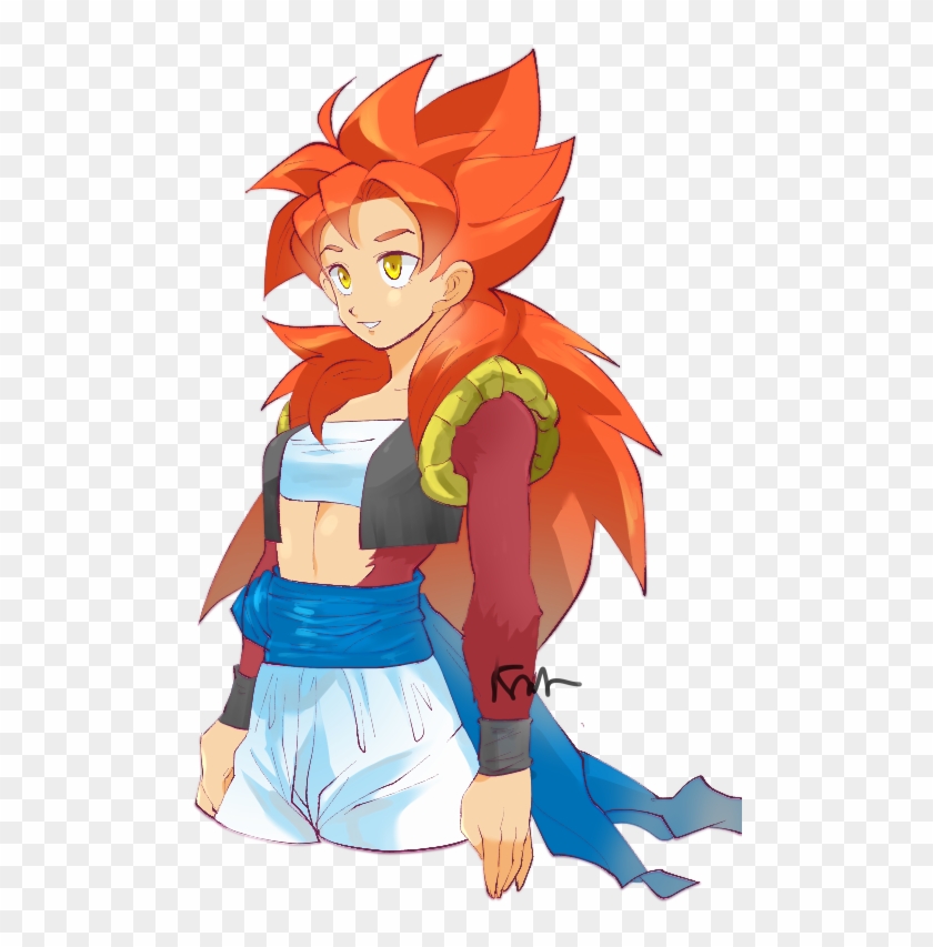 Female Gogeta^^ Female Goku, Female Dragon, Goku And - Dragon Ball Female Gogeta Clipart #3958779