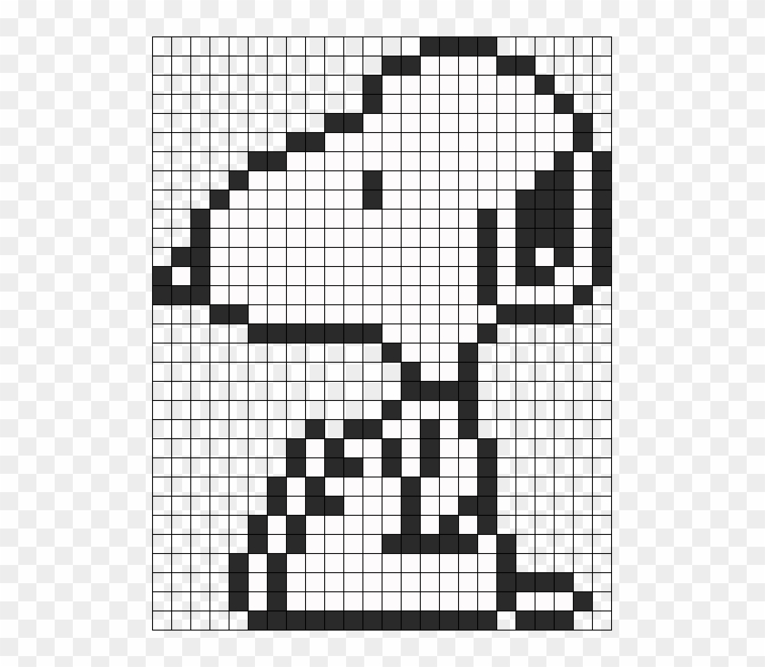 Snoopy Perler - Perler Bead Patterns Snoopy Clipart #3958853