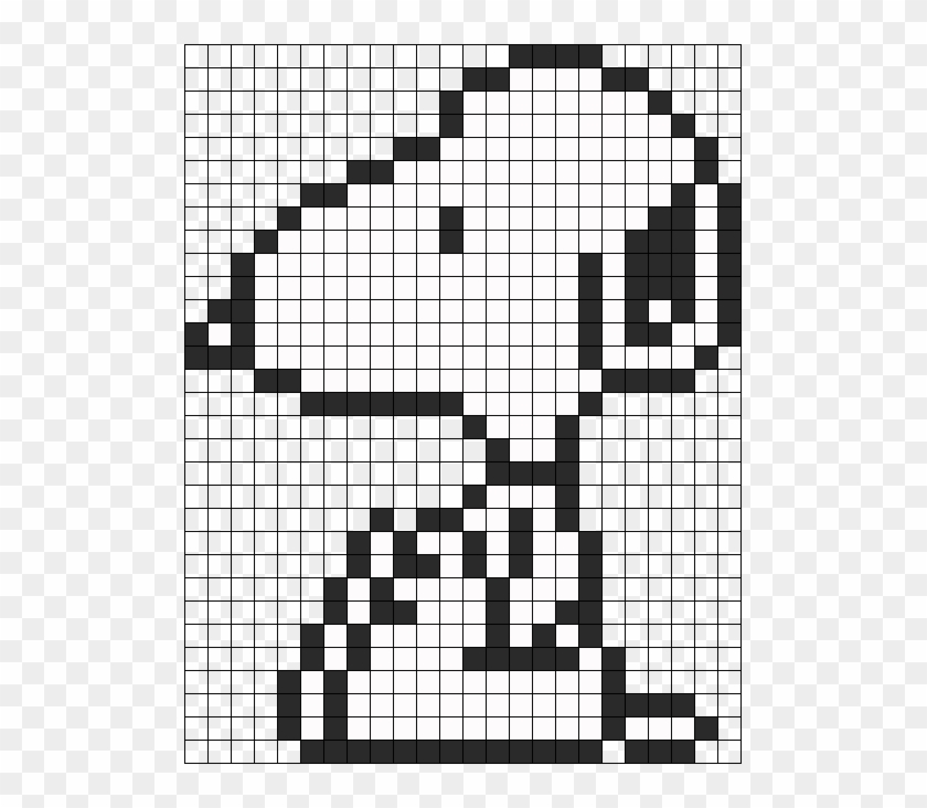 Snoopy Perler - Perler Bead Patterns Snoopy Clipart