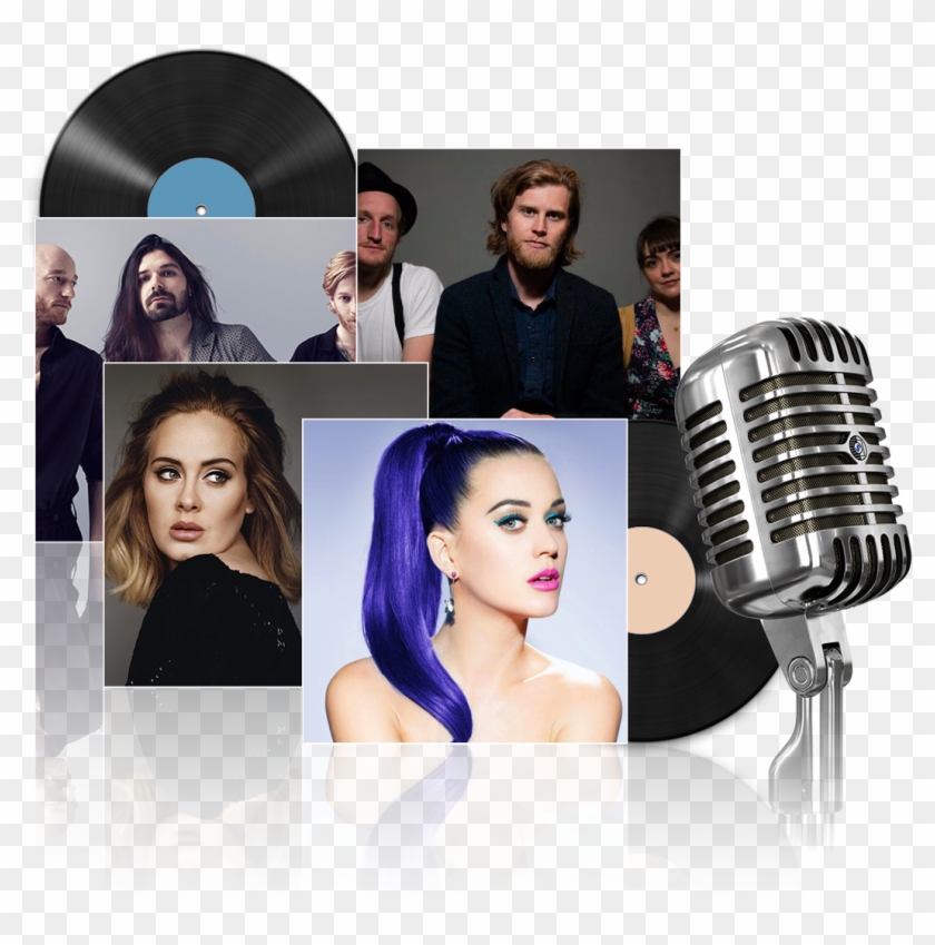 Of Famous Hits To Sing Or Karaoke To - Collage Clipart