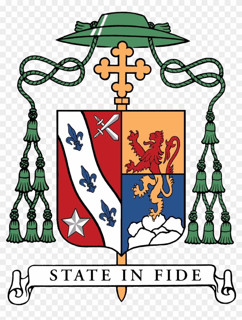 Bishop Farrell Shield Trans - Bishop Coat Of Arms Clipart #3959242