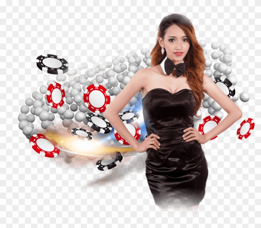 Chinese Fan-tan - Chinese Girl Dealer Png Clipart