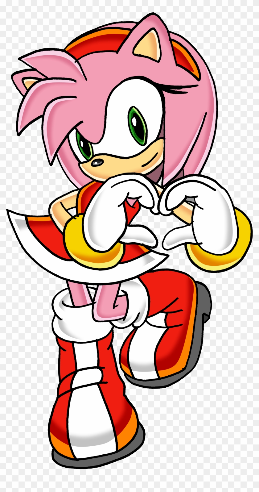 Amy Rose Png Clipart #3959614