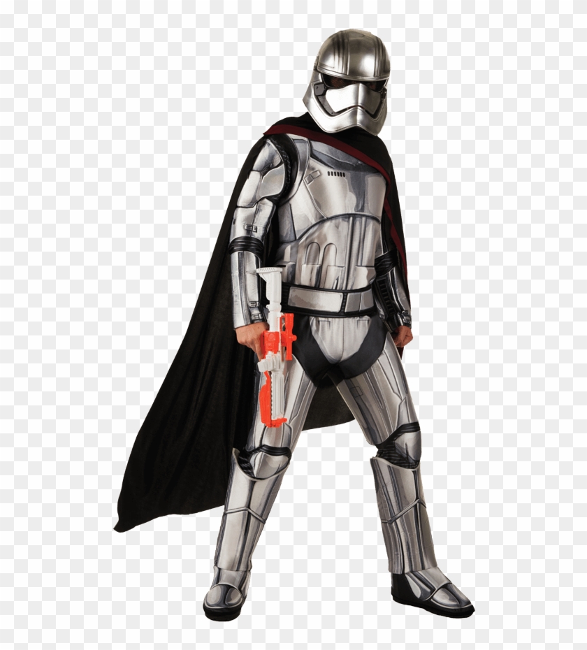 Force Awakens Deluxe Adult Captain Phasma Costume , - Star Wars Adult Halloween Costumes Mens Clipart