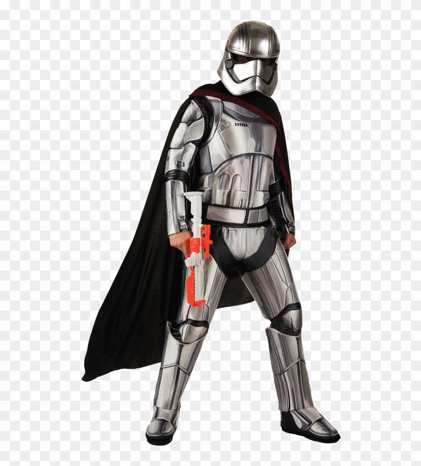 Force Awakens Deluxe Adult Captain Phasma Costume , - Star Wars Adult Halloween Costumes Mens Clipart #3959806