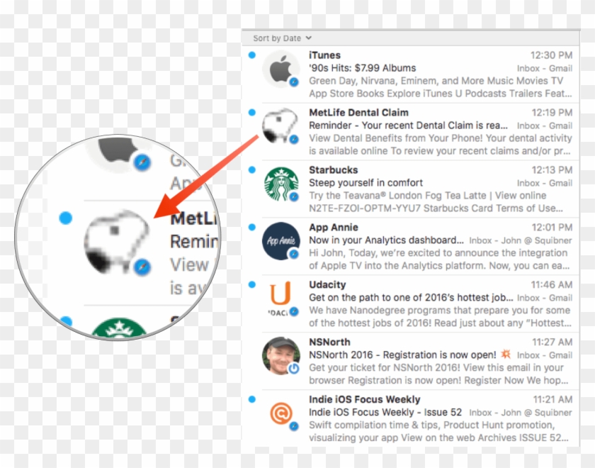 Snoopy Has Looked Better - Email Avatar Inbox Clipart