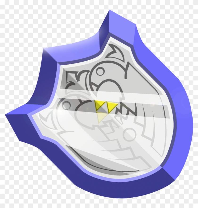 Mirror Shield - Zelda Wind Waker Mirror Shield Clipart #3960016