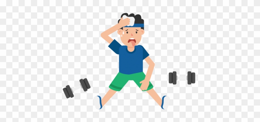 Stay In Shape For Winter Break - Workout Cartoon Png Clipart