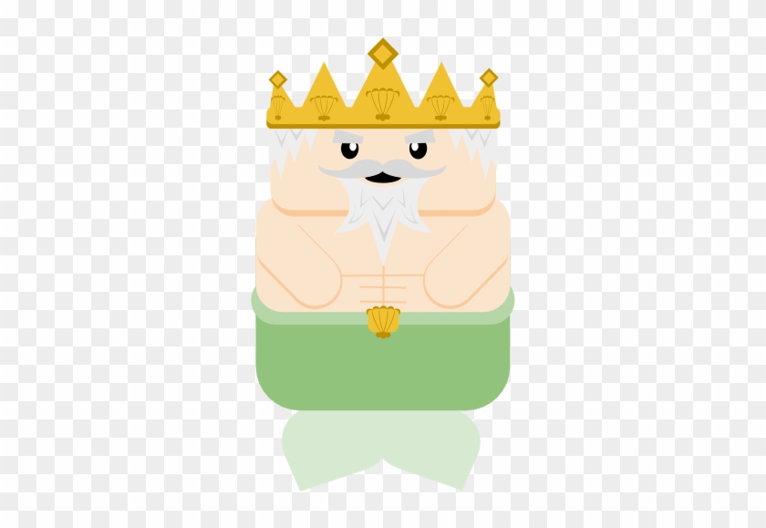 Animalking Triton - Illustration Clipart #3960246