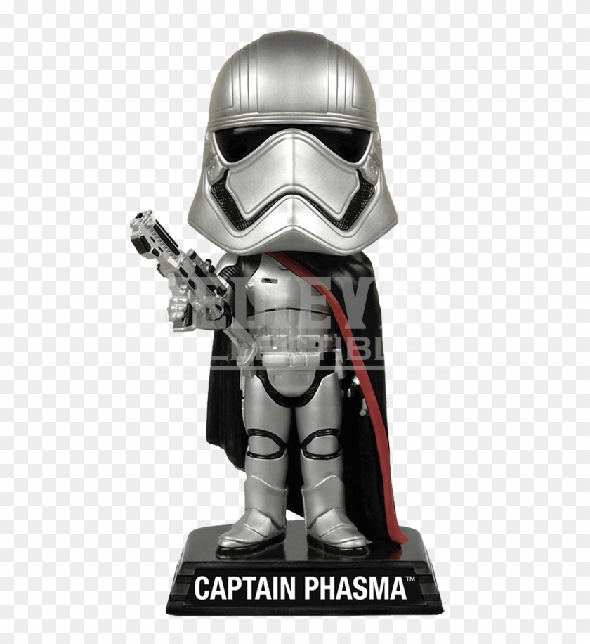 Star Wars Captain Phasma Wacky Wobbler - Funko Pop Star Wars Peru Clipart #3960322