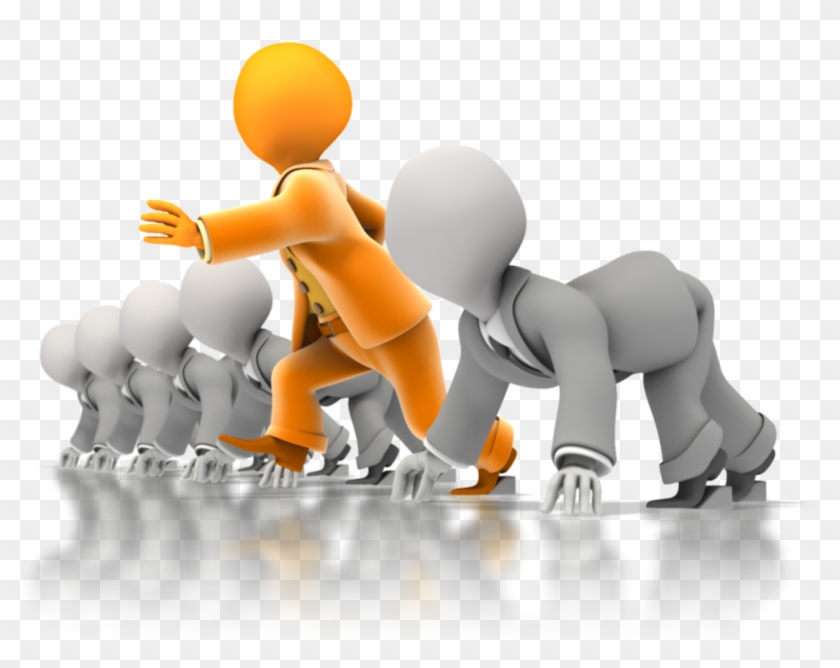 Right Start Gold Man Wide - Cartoon Clipart