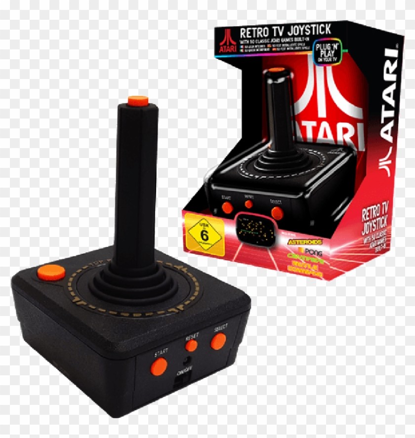 Περισσοτερες Οψεις - Atari Retro Tv Joystick Clipart #3960415