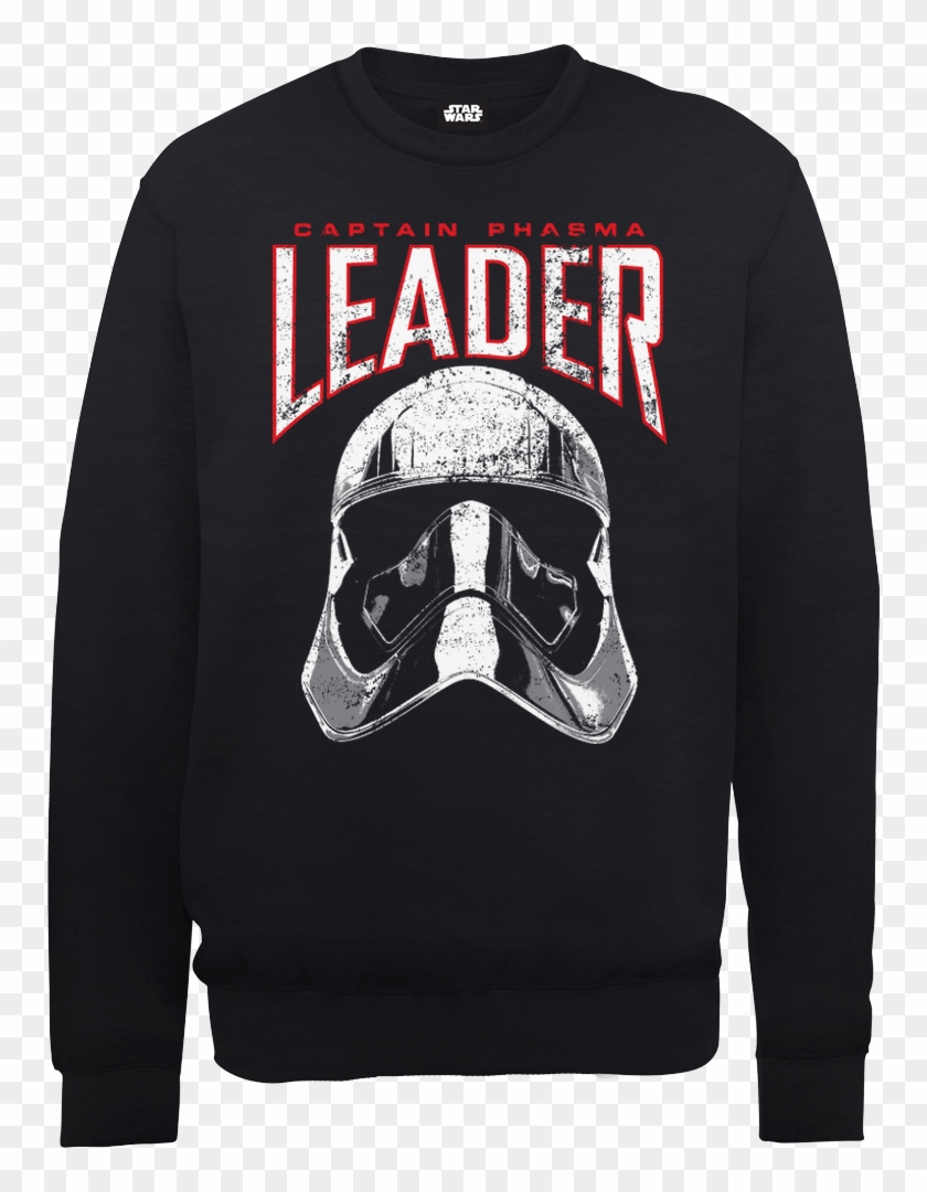 Star Wars The Last Jedi Captain Phasma Men's Black - Sweatshirt Clipart #3960453