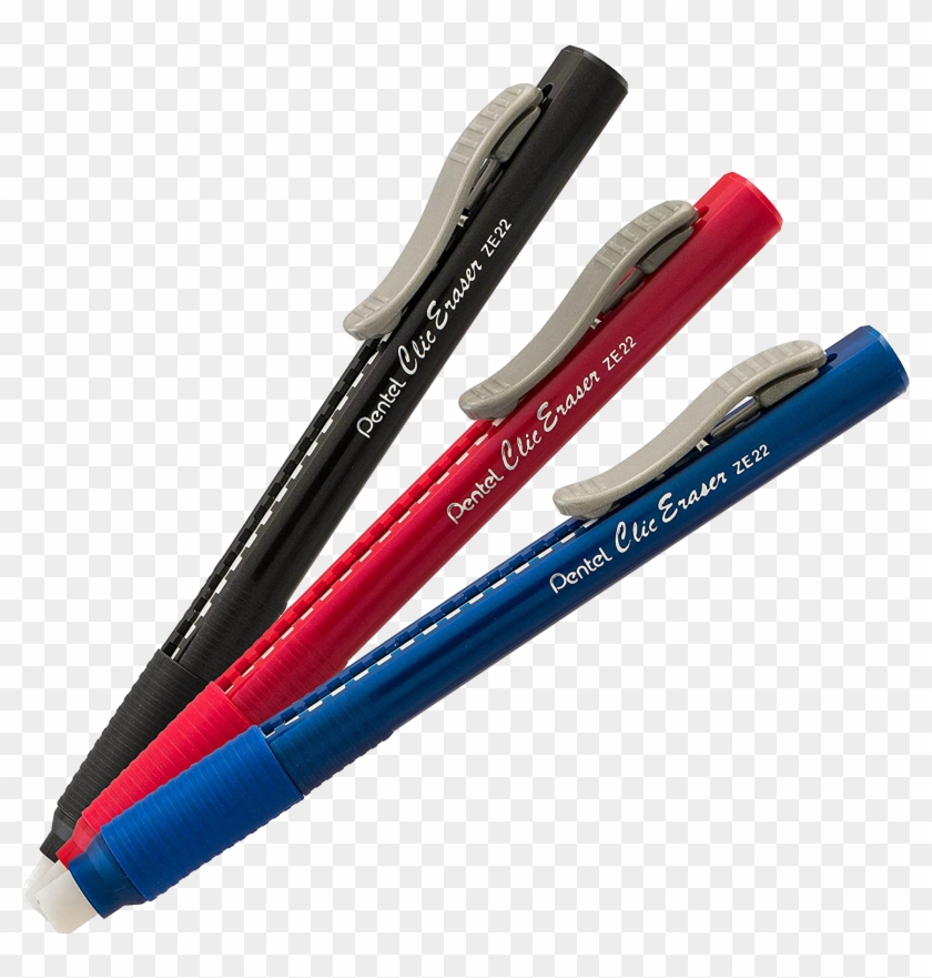 Pentel Clic Eraser - Marking Tools Clipart #3960600