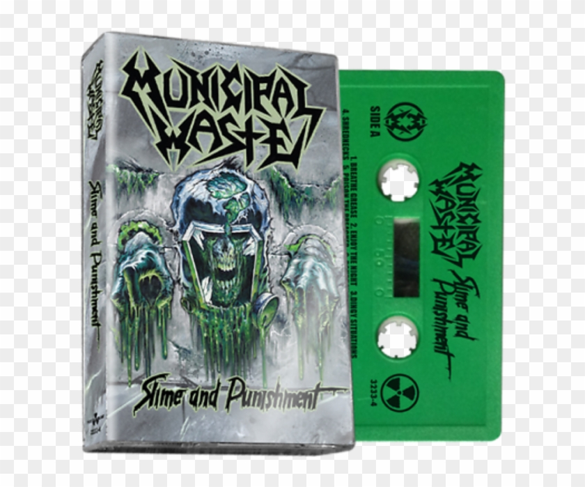 Municipal Waste Slime And Punishment Green Cassette - Municipal Waste Slime And Punishment Vinyl Clipart #3960630