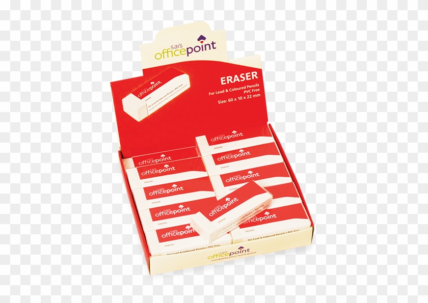 Pencil Eraser - Office Point Clipart
