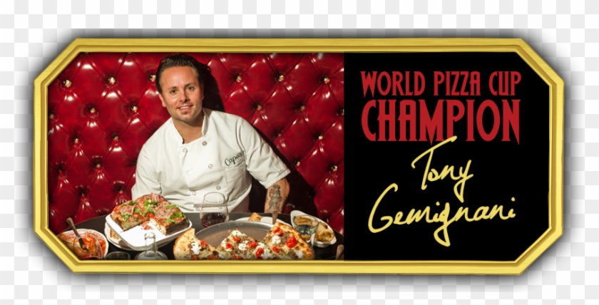 12 Time World Pizza Champion, Chef Tony Gemignani Is - 2017 Pizza World Championship Clipart