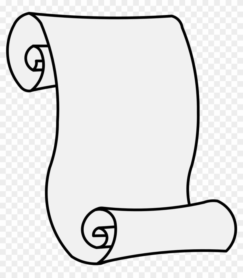 Details, Png - Open Scroll Clipart