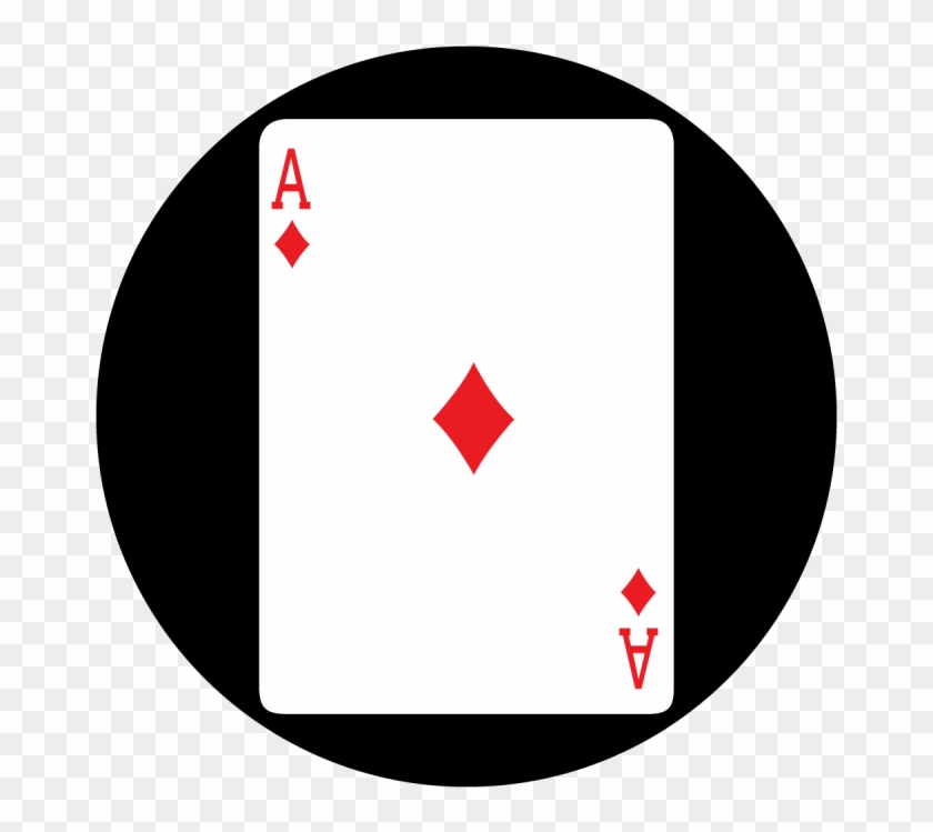 Red Card - Ace Of Diamonds Clipart #3961733