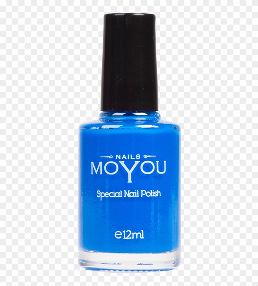 Nail Polish Png - Blue Nail Polish Png Clipart #3962367
