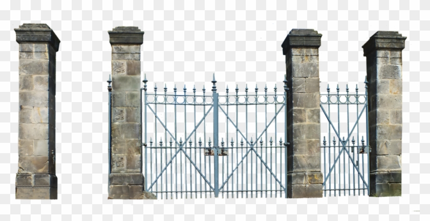 Go To Image - Old Gate Png Clipart #3962652