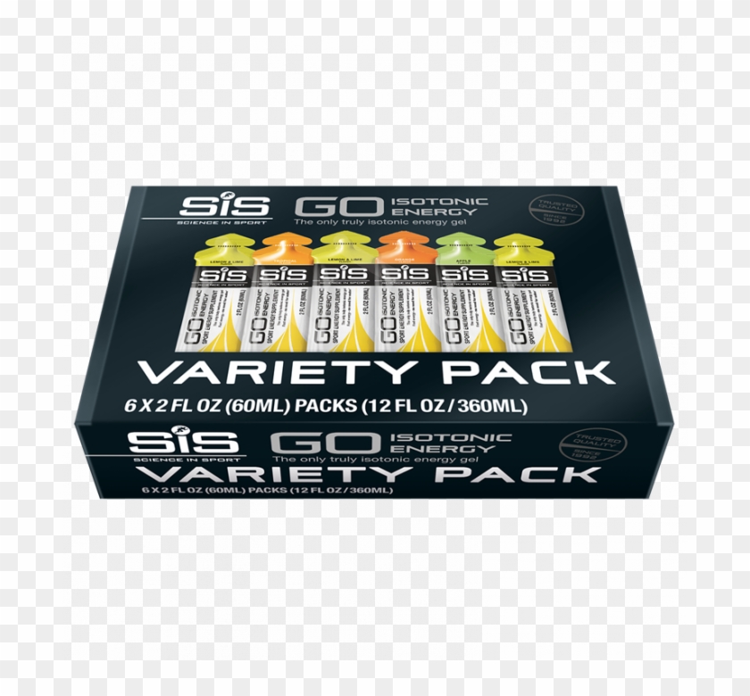 Go Isotonic Energy Gel Variety Pack - Sis Gel Variety Pack Clipart #3963205