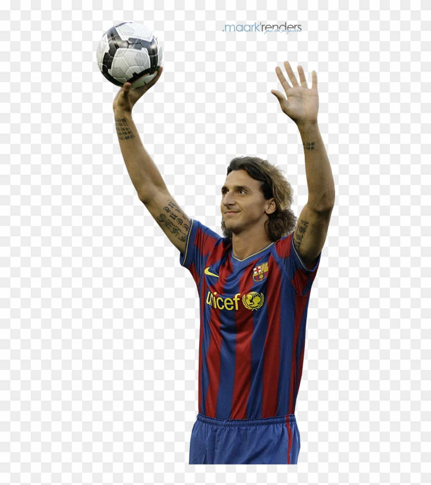 Zlatan Ibrahimovic Barcelona , Png Download - Zlatan Ibrahimovic Barcelona Clipart #3963231