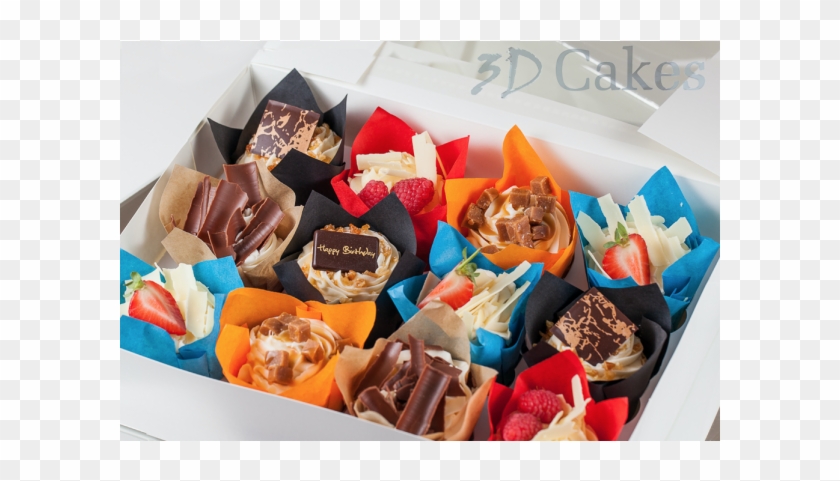12 Luxury Cupcakes - Chocolate Clipart #3963575
