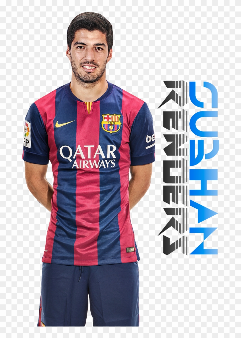 Luis Suarez Transparent Background , Png Download - Barcelona Team Png Clipart #3963656