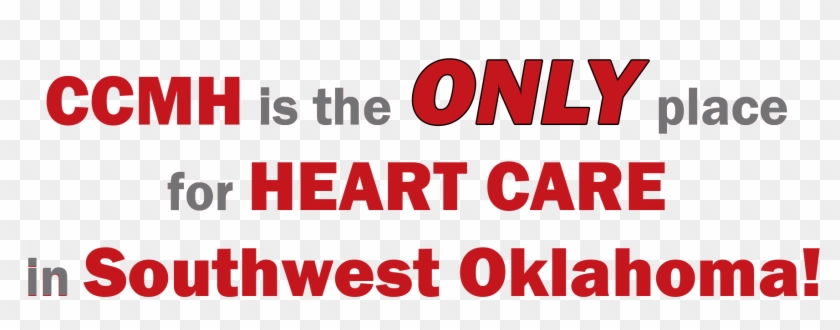 Only Heart Care In Southwest Oklahoma - Graphic Design Clipart #3963788