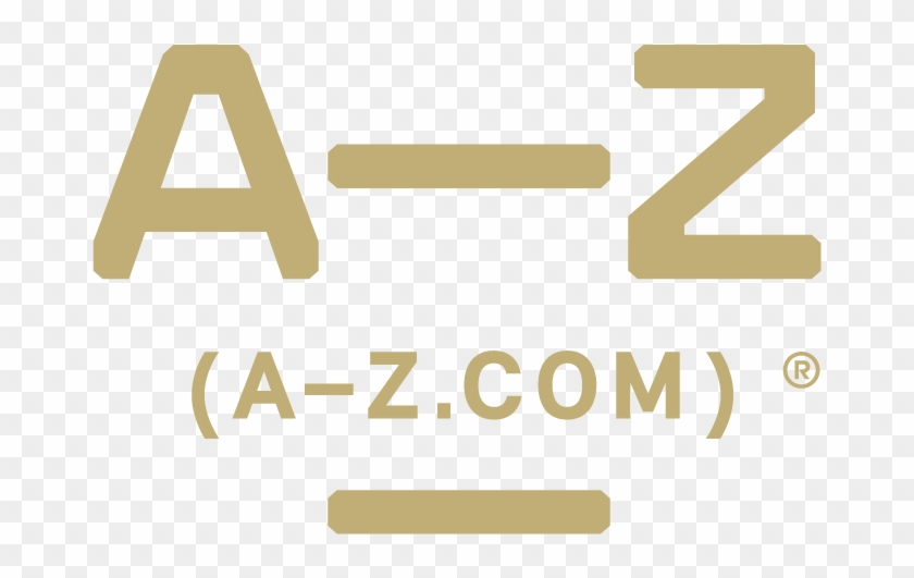 A Z Com Gold Srgb - Az Clipart