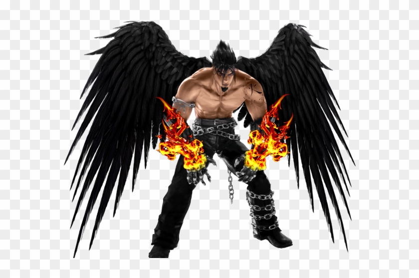 Dark Angel Clipart Anime - Tekken 5 Characters Jin - Png Download