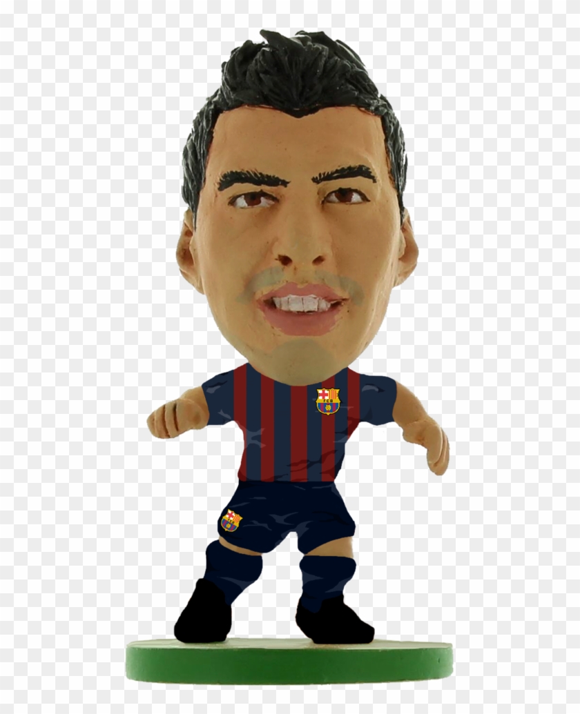 Soccerstarz Barcelona Luis Suarez , Png Download - Soccerstarz Suarez Clipart