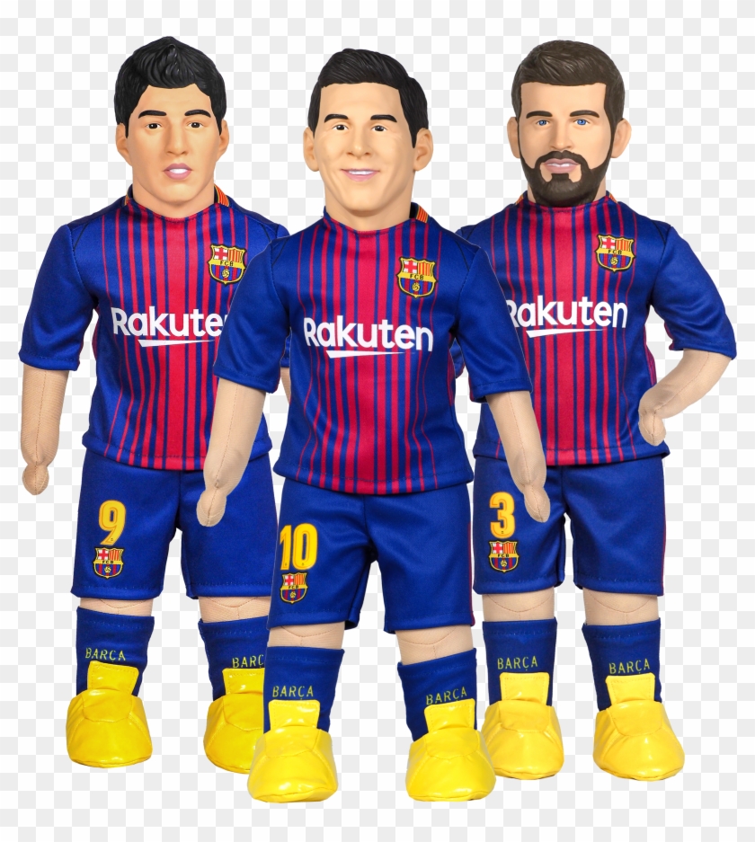 Nike Performance Fc Barcelona Home Suarez 2017/2018 - Muñecos Equipo Del Barcelona Clipart #3964070