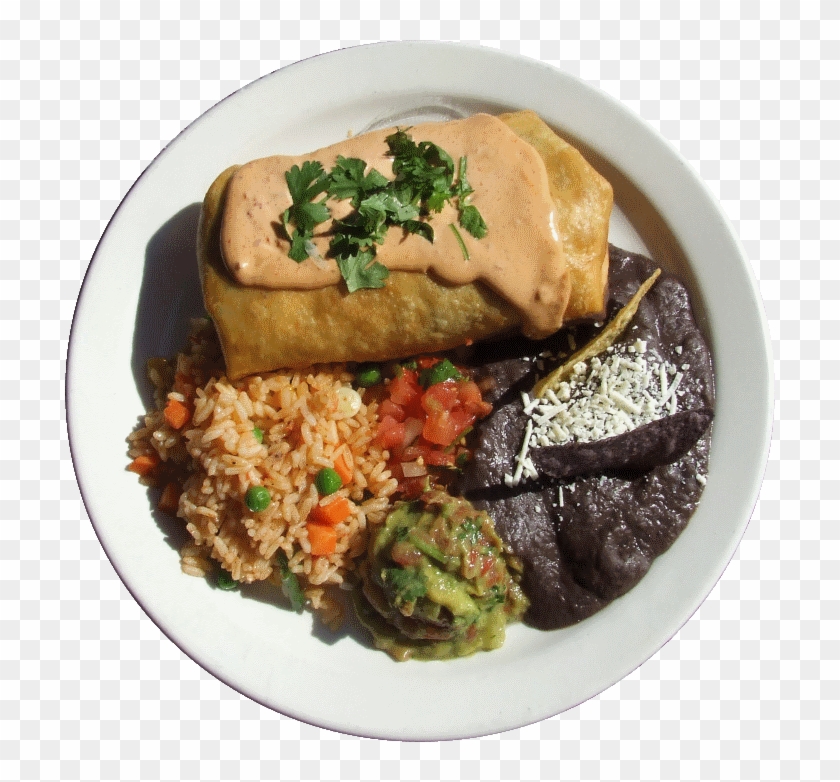 Beans, Cheese, Chipotle Mayo, Chips, Crema, Enchilada - Spanish Rice Clipart