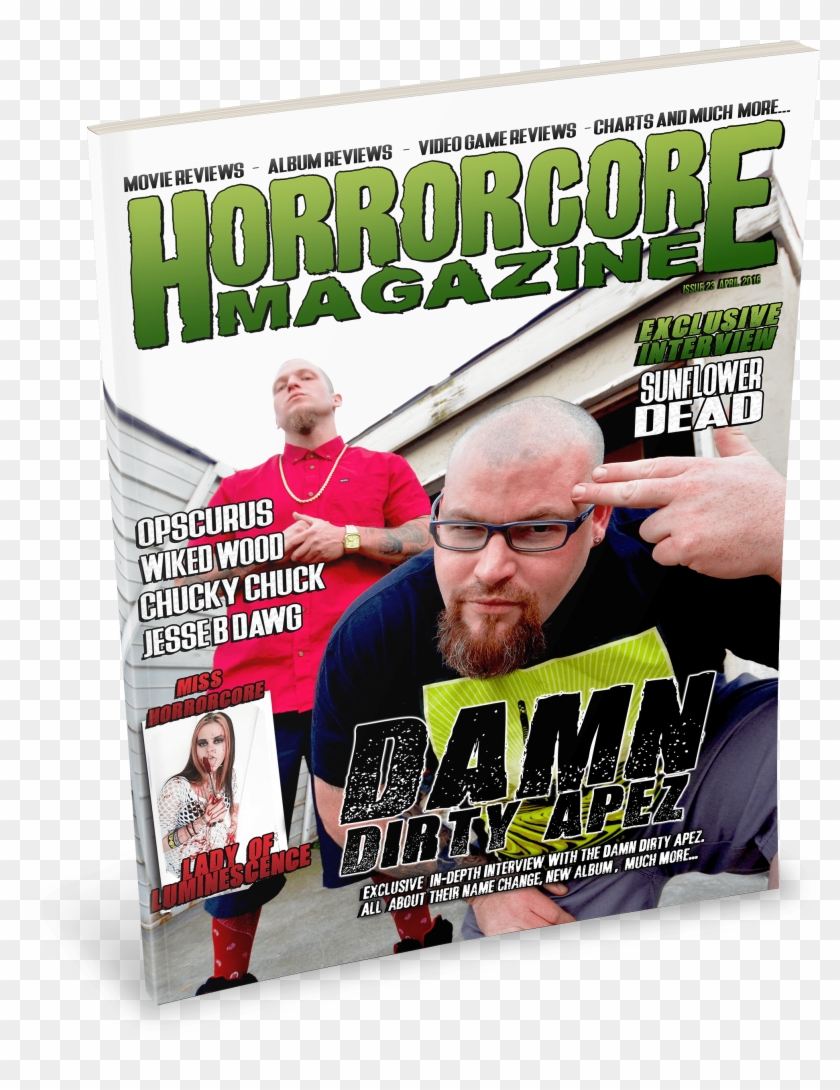 Damn Dirty Apez & Sunflower Dead - Flyer Clipart