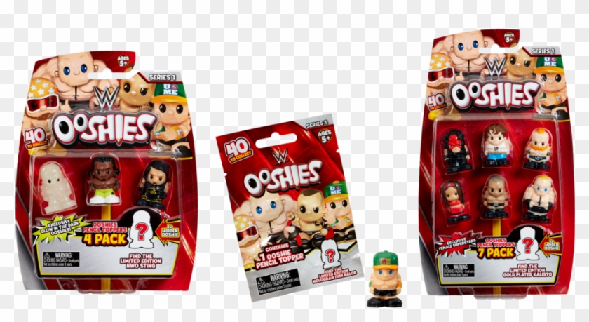 Wwe - Wwe Ooshies 7 Pack Clipart #3964560