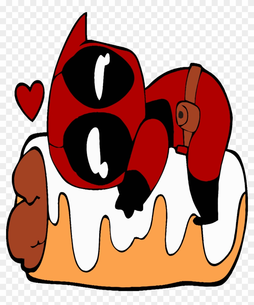 Deadpool Loves Chimichangas Ladies T-shirt Clipart #3964689