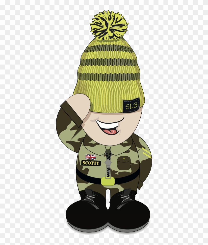 Scotty's Has His Bobble Hat Ready To Support Bereaved - Cartoon Clipart #3964908