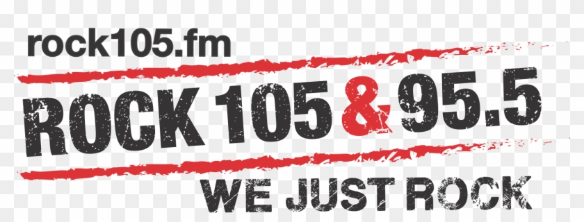 Rock 105 And 95.5 Clipart #3964969