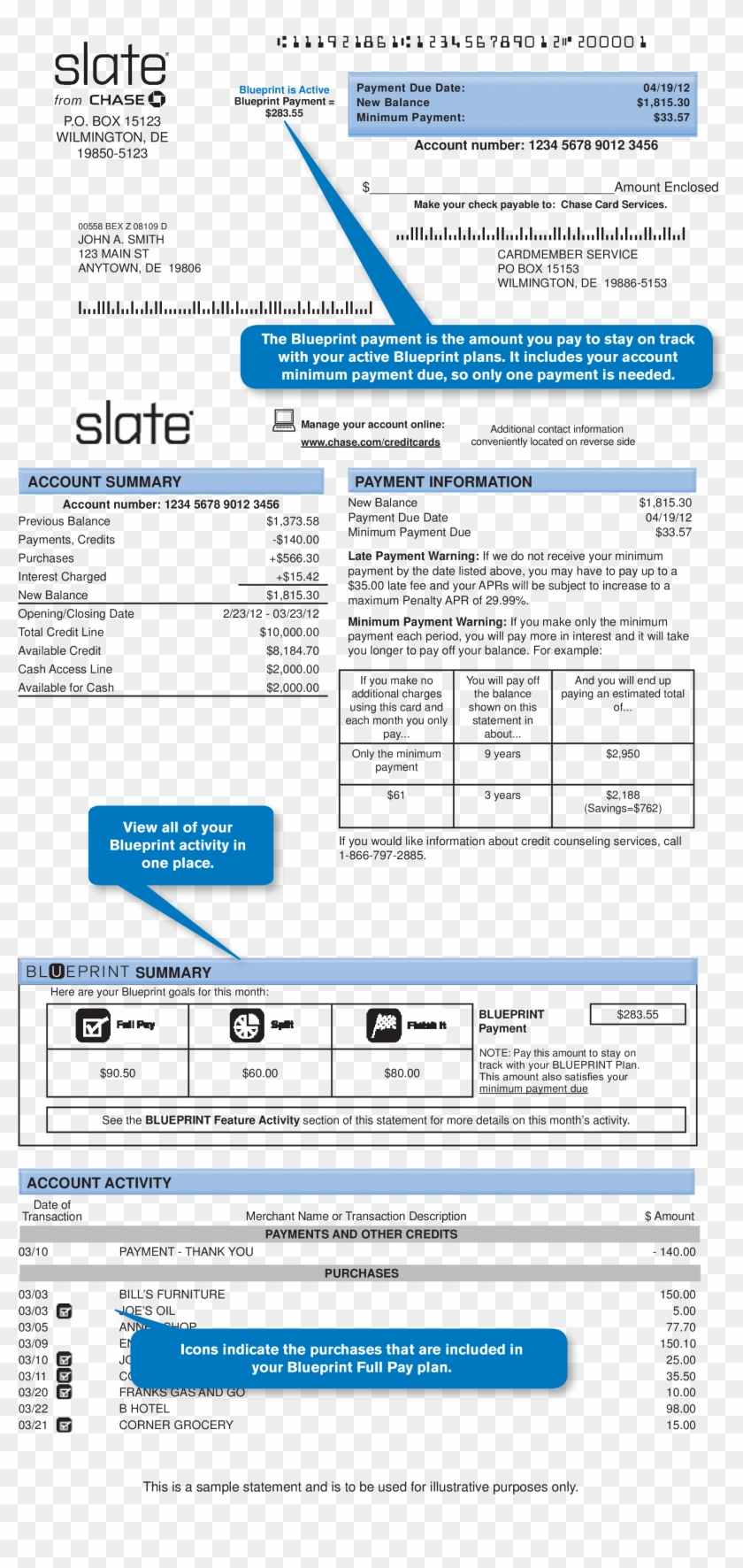 Free Chase Bank Account Statement Templates At In Template - Chase Clipart