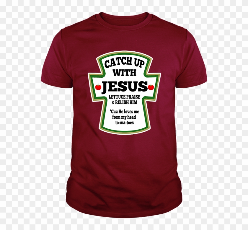 Catch Up With Jesus Mens T-shirt - Active Shirt Clipart