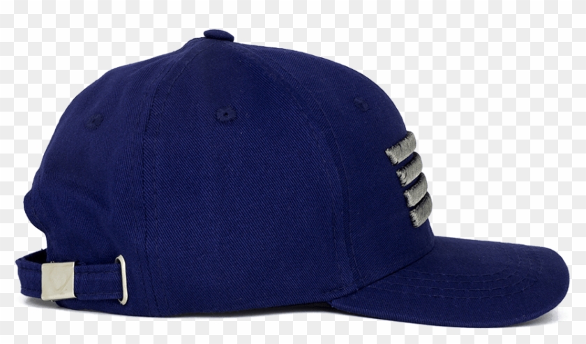 Boné 4 Faixas Azul Collection - Baseball Cap Clipart