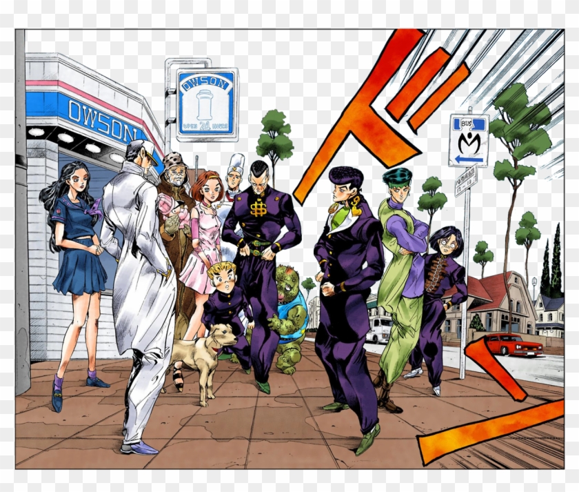 Diamond Is Unbreakable Crew - Jojo Bizarre Adventures 4 Clipart