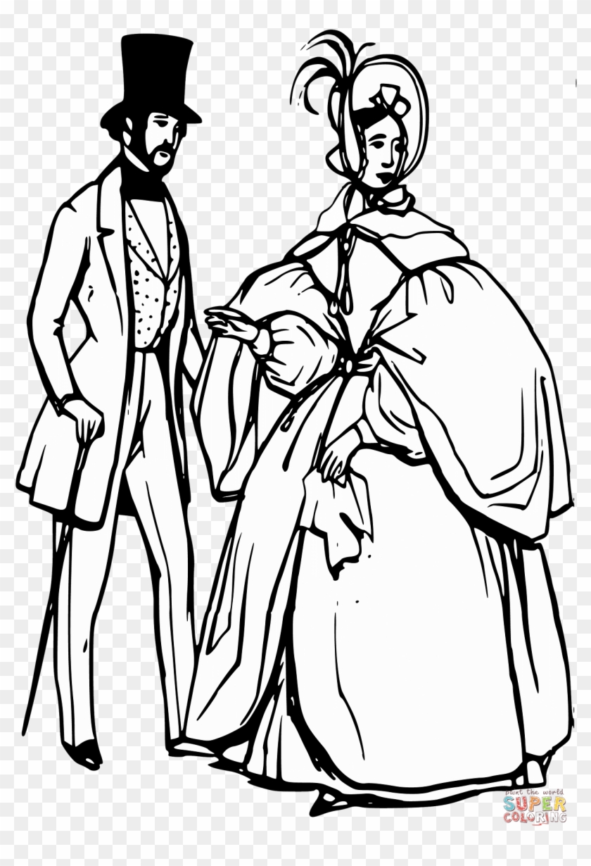 Click The Man And Woman In Victorian - Sarcastic Quotes Sarcastic Memes Clipart